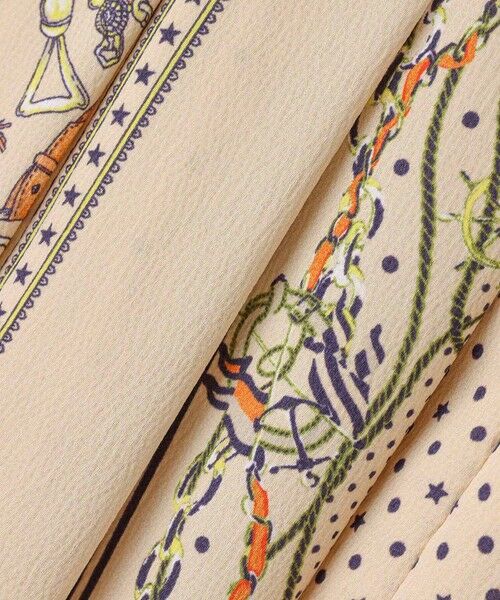 ANAYI / アナイ ロング・マキシ丈スカート | スカーフプリントタックスカート | 詳細8