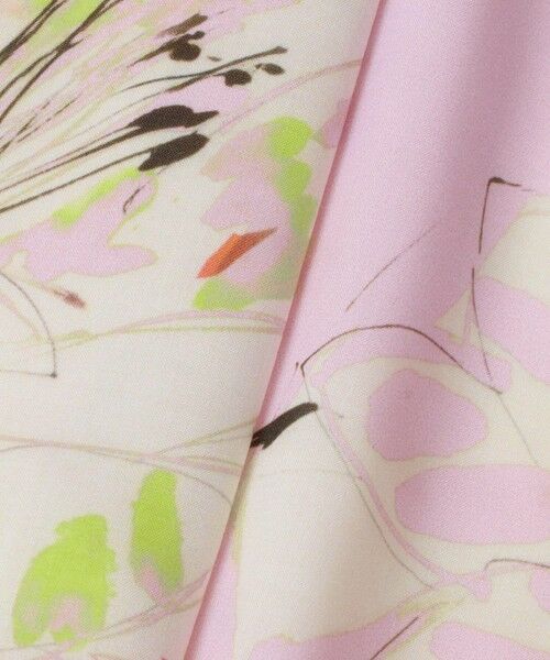 ANAYI / アナイ ロング・マキシ丈スカート | ペイントフラワープリントティアード スカート | 詳細3