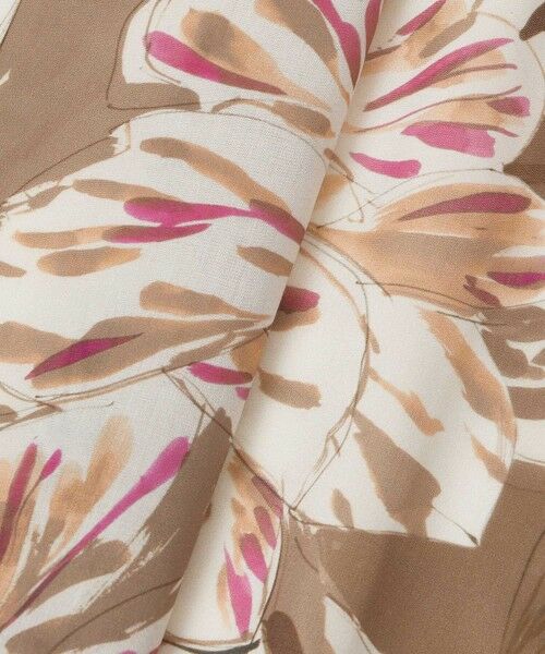 ANAYI / アナイ ロング・マキシ丈スカート | ペイントフラワープリントティアード スカート | 詳細12