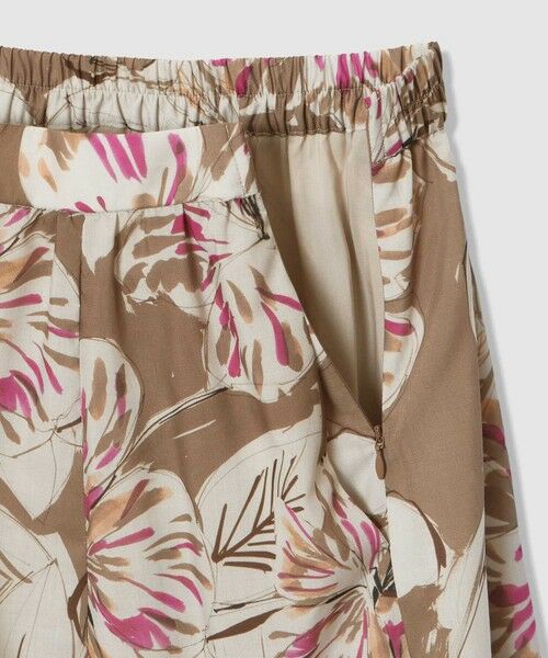 ANAYI / アナイ ロング・マキシ丈スカート | ペイントフラワープリントティアード スカート | 詳細3