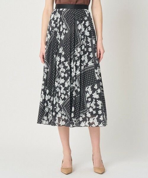 ANAYI / アナイ ロング・マキシ丈スカート | 【セットアップ対応商品】ドットパッチワークプリントプリーツ スカート | 詳細5