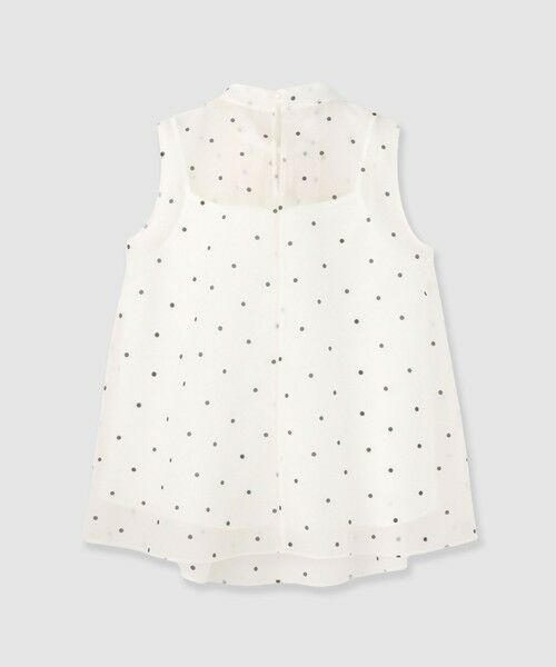 ANAYI / アナイ シャツ・ブラウス | 【セットアップ対応商品】オーガンジードットプリントリボンブラウス | 詳細9