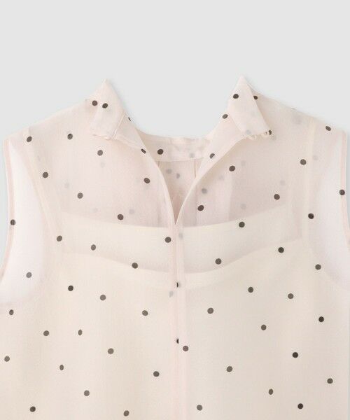 ANAYI / アナイ シャツ・ブラウス | 【セットアップ対応商品】オーガンジードットプリントリボンブラウス | 詳細11