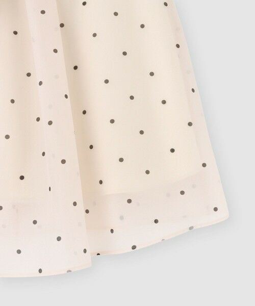 ANAYI / アナイ シャツ・ブラウス | 【セットアップ対応商品】オーガンジードットプリントリボンブラウス | 詳細12