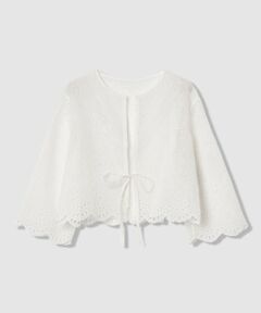 ANAYI / アナイ その他トップス | 【セットアップ対応商品】ブラウスエンブロイダリーボレロ ブラウス