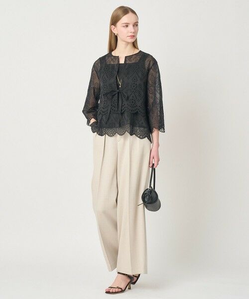 ANAYI / アナイ その他トップス | 【セットアップ対応商品】ブラウスエンブロイダリーボレロ ブラウス | 詳細12