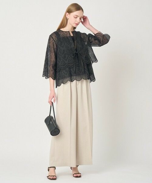 ANAYI / アナイ その他トップス | 【セットアップ対応商品】ブラウスエンブロイダリーボレロ ブラウス | 詳細13