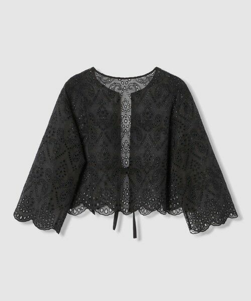 ANAYI / アナイ その他トップス | 【セットアップ対応商品】ブラウスエンブロイダリーボレロ ブラウス | 詳細3