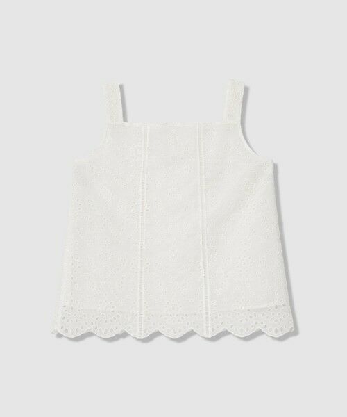 ANAYI / アナイ その他トップス | 【セットアップ対応商品】エンブロイダリーキャミソール（off white (02)）