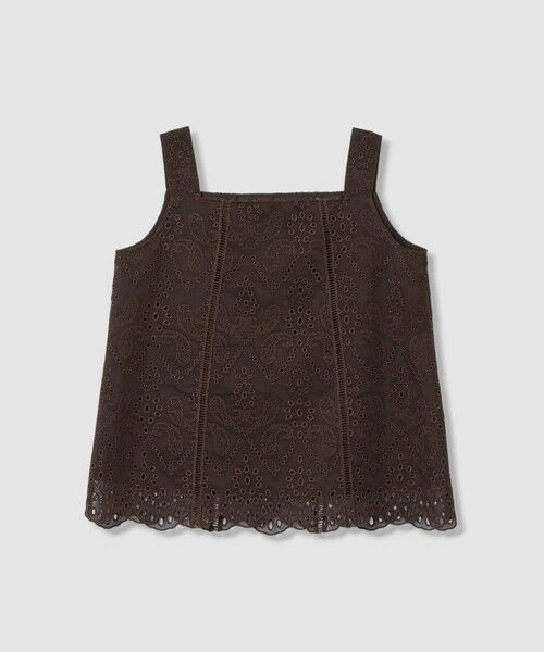 ANAYI / アナイ その他トップス | 【セットアップ対応商品】エンブロイダリーキャミソール（brown (81)）