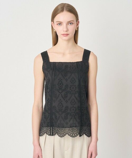 ANAYI / アナイ その他トップス | 【セットアップ対応商品】エンブロイダリーキャミソール | 詳細5