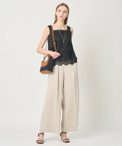 ANAYI / アナイ その他トップス | 【セットアップ対応商品】エンブロイダリーキャミソール | 詳細14