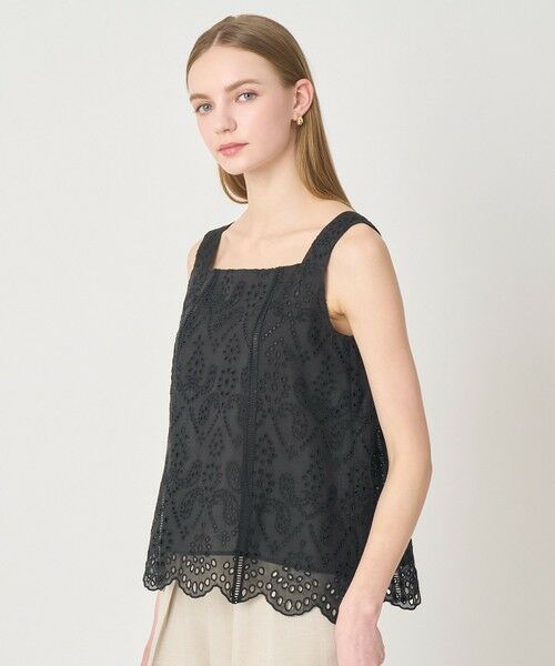 ANAYI / アナイ その他トップス | 【セットアップ対応商品】エンブロイダリーキャミソール | 詳細8
