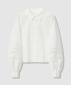 ANAYI / アナイ シャツ・ブラウス | ブロードレース切り替えスリーブ ブラウス