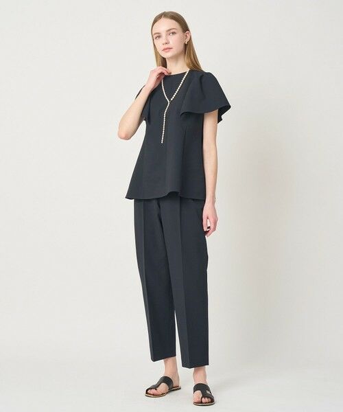 ANAYI / アナイ シャツ・ブラウス | 【セットアップ対応商品】サッカーストレッチペプラム ブラウス | 詳細11