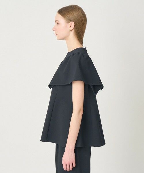 ANAYI / アナイ シャツ・ブラウス | 【セットアップ対応商品】サッカーストレッチペプラム ブラウス | 詳細8