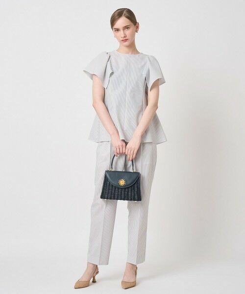 ANAYI / アナイ シャツ・ブラウス | サッカーストレッチペプラム ブラウス〈セットアップ対応商品〉 | 詳細30