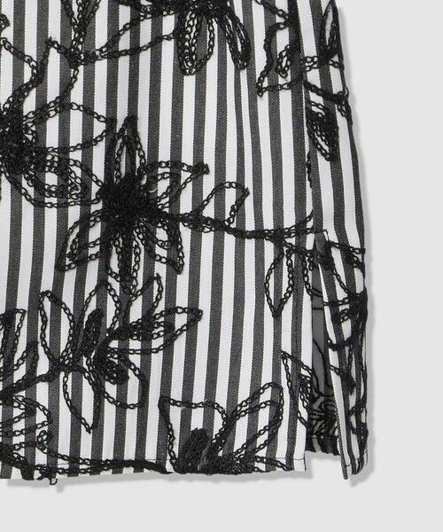 ANAYI / アナイ シャツ・ブラウス | フラワー刺繍ストライプ ブラウス | 詳細13