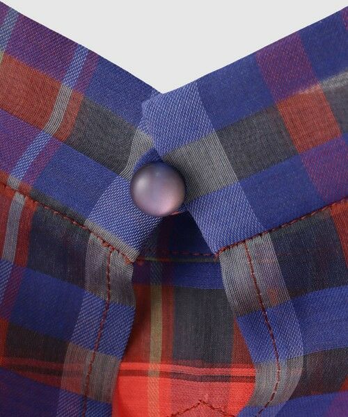 ANAYI / アナイ シャツ・ブラウス | シルクコンシアーチェックタイブラウス | 詳細17