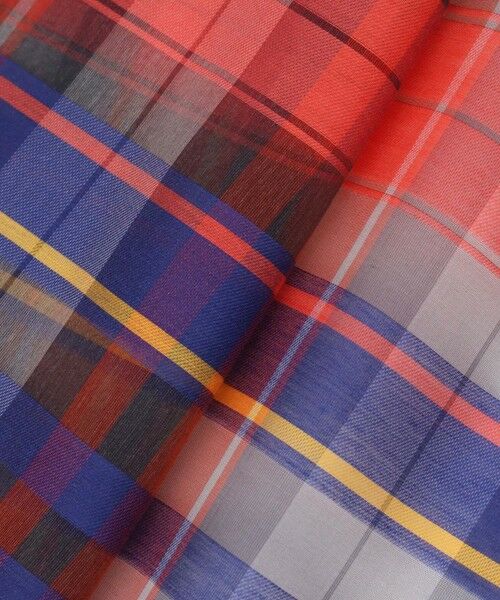 ANAYI / アナイ シャツ・ブラウス | シルクコンシアーチェックタイブラウス | 詳細18