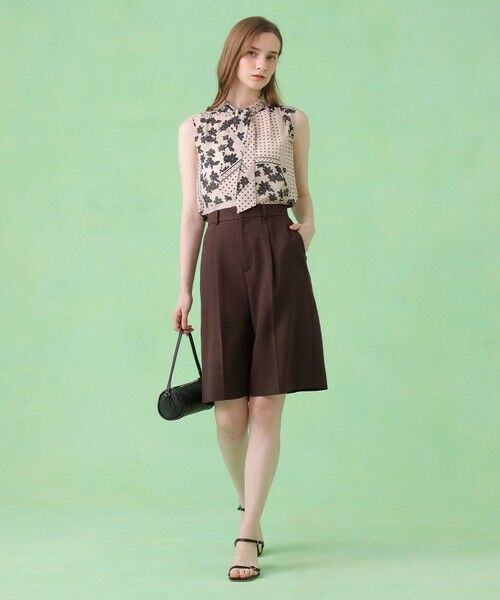 ANAYI / アナイ シャツ・ブラウス | ドットパッチワークプリントボウタイ ブラウス〈セットアップ対応商品〉 | 詳細4