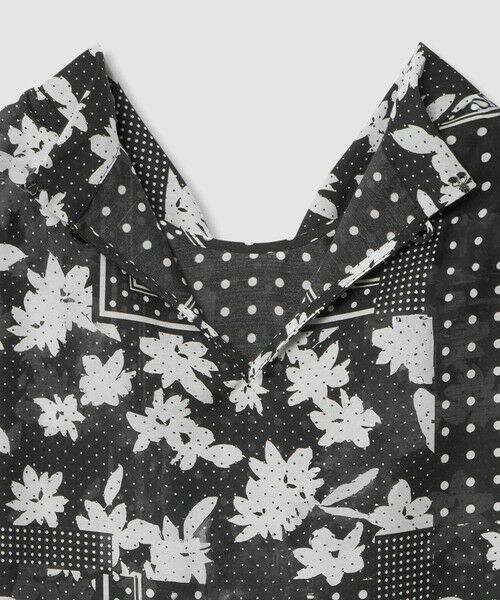 ANAYI / アナイ シャツ・ブラウス | 【セットアップ対応商品】ドットパッチワークプリントボウタイ ブラウス | 詳細19