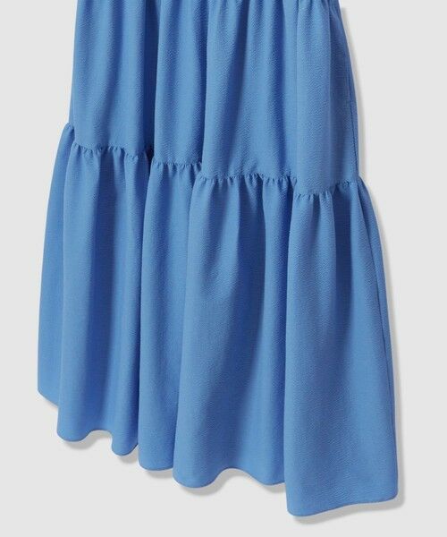 ANAYI / アナイ ロング・マキシ丈ワンピース | ラミーサッカーティアードシャツ ワンピース | 詳細8