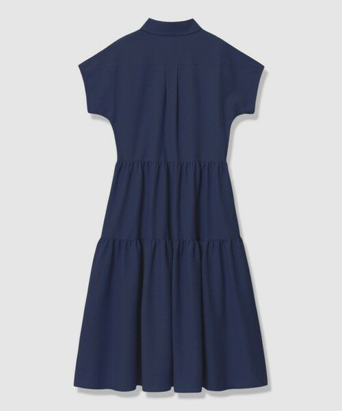 ANAYI / アナイ ロング・マキシ丈ワンピース | ラミーサッカーティアードシャツ ワンピース | 詳細10