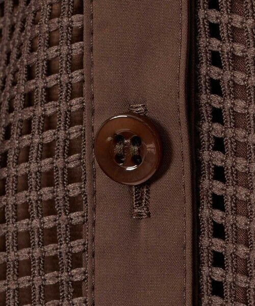 ANAYI / アナイ ロング・マキシ丈ワンピース | メッシュラッセルフレア袖 ワンピース | 詳細9