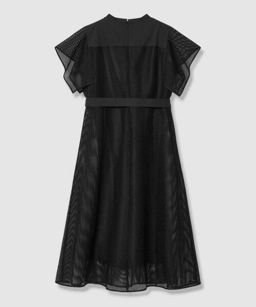ANAYI / アナイ ロング・マキシ丈ワンピース | メッシュラッセルフレア袖 ワンピース | 詳細1