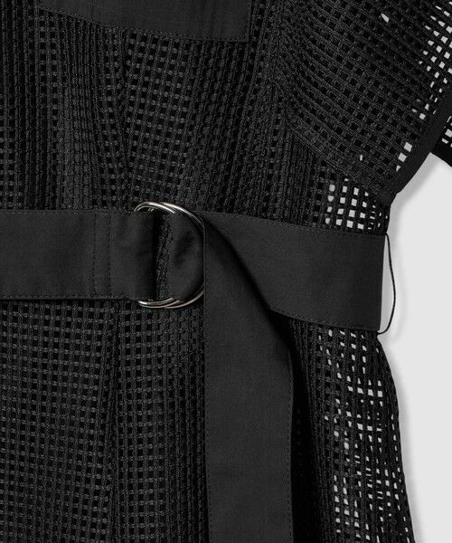 ANAYI / アナイ ロング・マキシ丈ワンピース | メッシュラッセルフレア袖 ワンピース | 詳細4