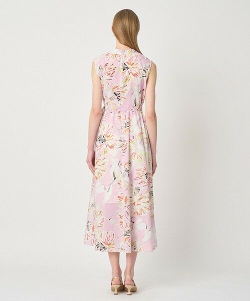 ANAYI / アナイ ロング・マキシ丈ワンピース | ペイントフラワープリントフレア ワンピース | 詳細6
