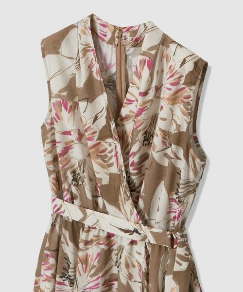 ANAYI / アナイ ロング・マキシ丈ワンピース | ペイントフラワープリントフレア ワンピース | 詳細13