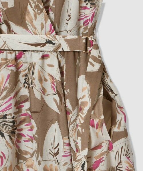 ANAYI / アナイ ロング・マキシ丈ワンピース | ペイントフラワープリントフレア ワンピース | 詳細14