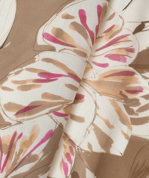 ANAYI / アナイ ロング・マキシ丈ワンピース | ペイントフラワープリントフレア ワンピース | 詳細23