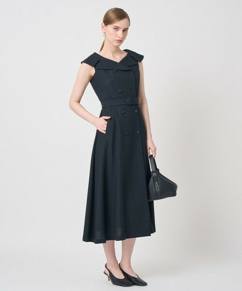 ANAYI / アナイ ロング・マキシ丈ワンピース | スラブドビーオフショル ワンピース | 詳細4