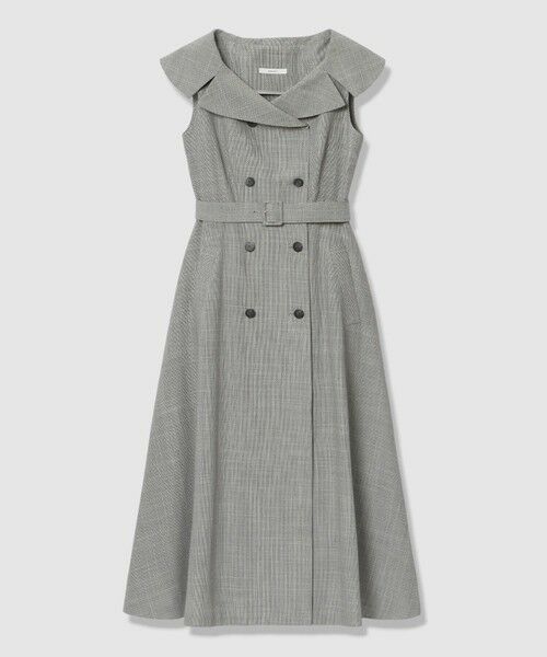 ANAYI / アナイ ロング・マキシ丈ワンピース | スラブドビーオフショル ワンピース(light grey (91))