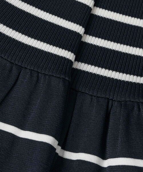 ANAYI / アナイ ミニ丈・ひざ丈ワンピース | シアーラインボーダーベルト付きワンピース | 詳細17