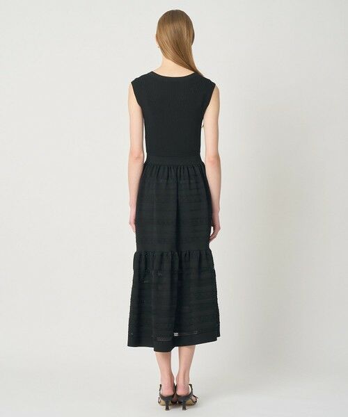 ANAYI / アナイ ミニ丈・ひざ丈ワンピース | ニッティングレースティアード ワンピース〈セットアップ対応商品〉 | 詳細15