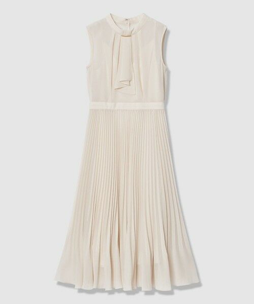 ANAYI / アナイ ミニ丈・ひざ丈ワンピース | シアードビープリーツノースリ ワンピース | 詳細5