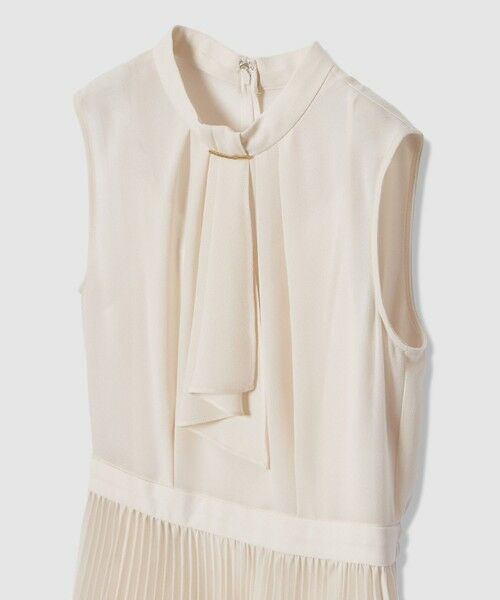 ANAYI / アナイ ミニ丈・ひざ丈ワンピース | シアードビープリーツノースリ ワンピース | 詳細7