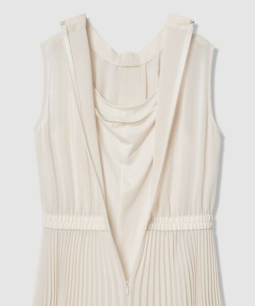 ANAYI / アナイ ミニ丈・ひざ丈ワンピース | シアードビープリーツノースリ ワンピース | 詳細9