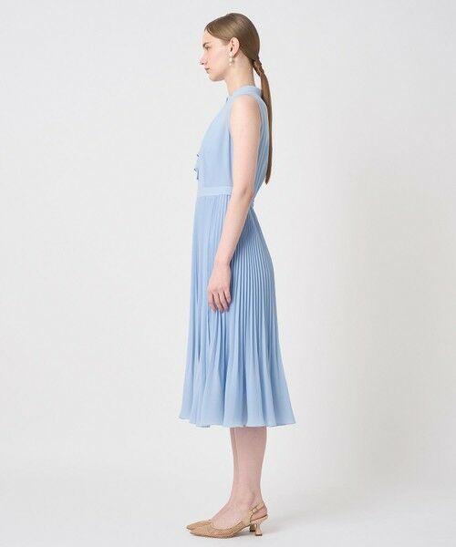 ANAYI / アナイ ミニ丈・ひざ丈ワンピース | シアードビープリーツノースリ ワンピース | 詳細13