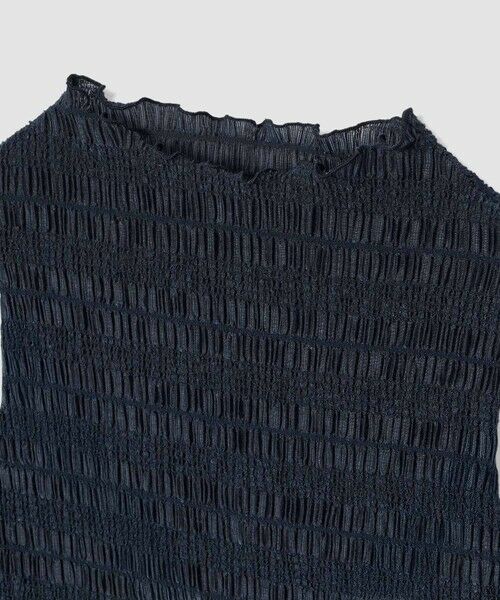 ANAYI / アナイ カットソー | シャーリング５分袖 プルオーバー | 詳細9