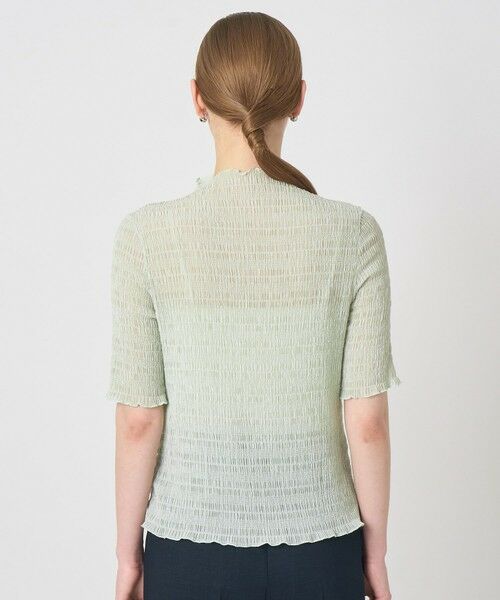 ANAYI / アナイ カットソー | シャーリング５分袖 プルオーバー | 詳細16