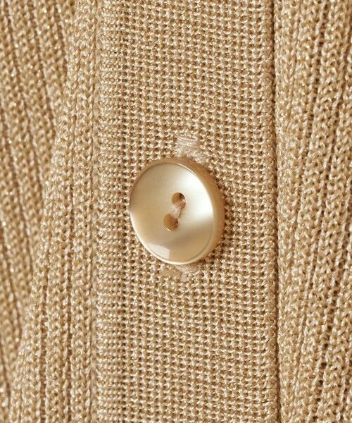 ANAYI / アナイ カーディガン・ボレロ | ラメリブVネックカーディガン | 詳細4
