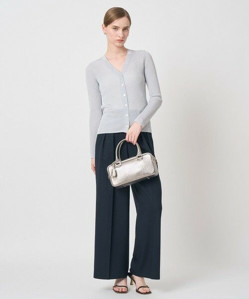 ANAYI / アナイ カーディガン・ボレロ | ラメリブVネックカーディガン | 詳細15