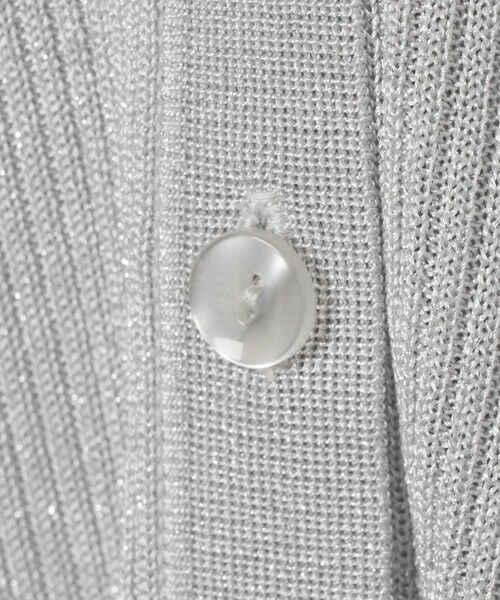ANAYI / アナイ カーディガン・ボレロ | ラメリブVネックカーディガン | 詳細7
