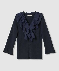 ANAYI / アナイ カーディガン・ボレロ | ルーシュ付きカーディガン