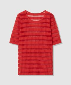 ANAYI / アナイ ニット・セーター | シアーボーダーリブプルオーバー